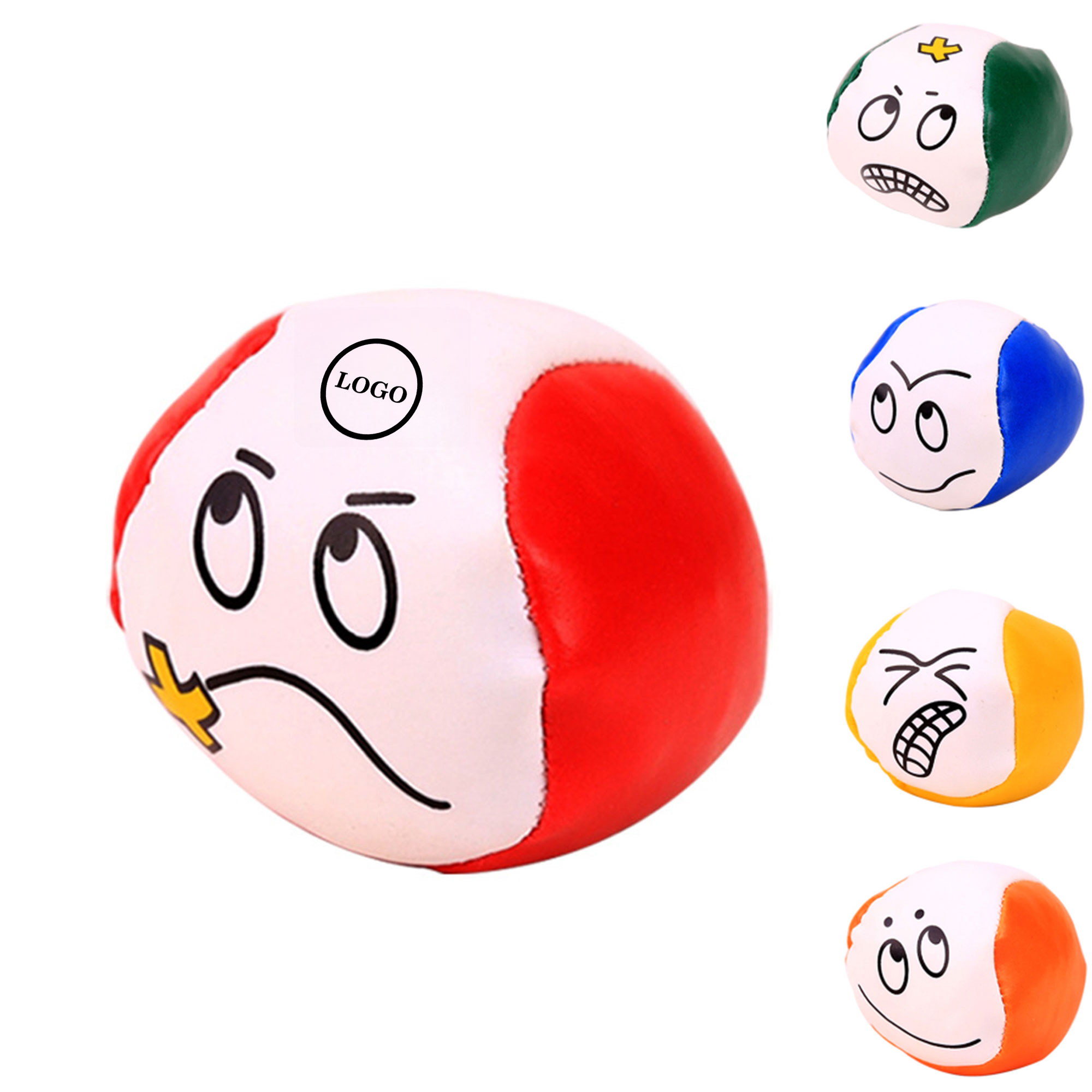 Emoji Face Sandbag Play Set 2