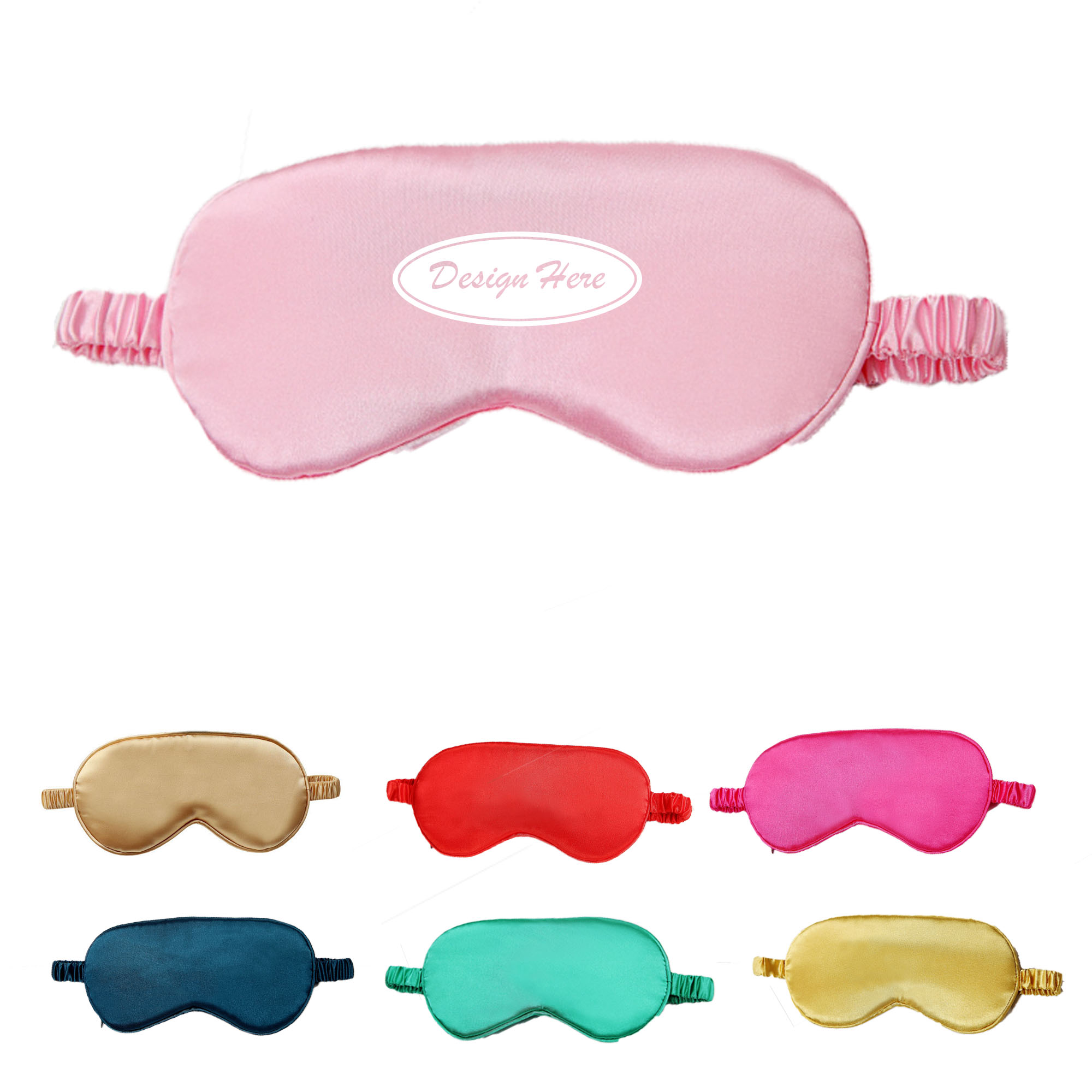 Smooth & Breathable Imitation Silk Eye Mask for Deep Sleep 4