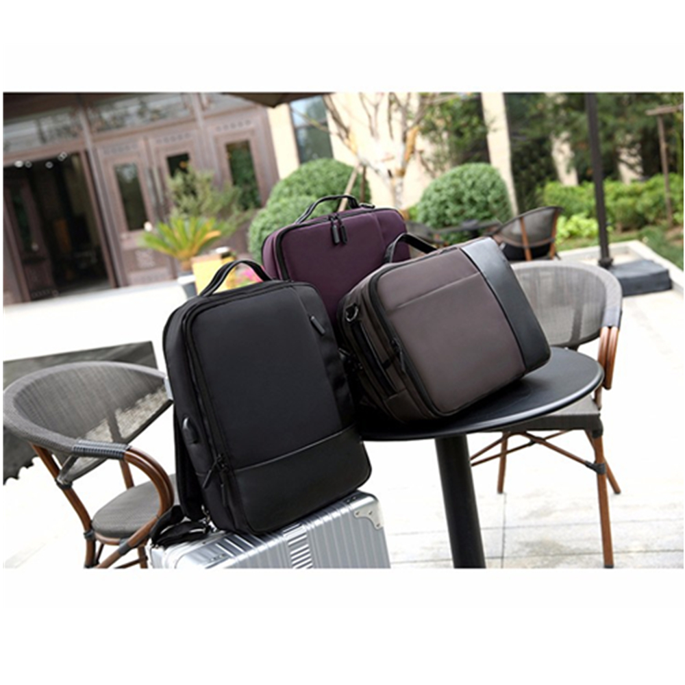 3 in 1 Single Shoulder Laptop Business Backpack With USB Port 5