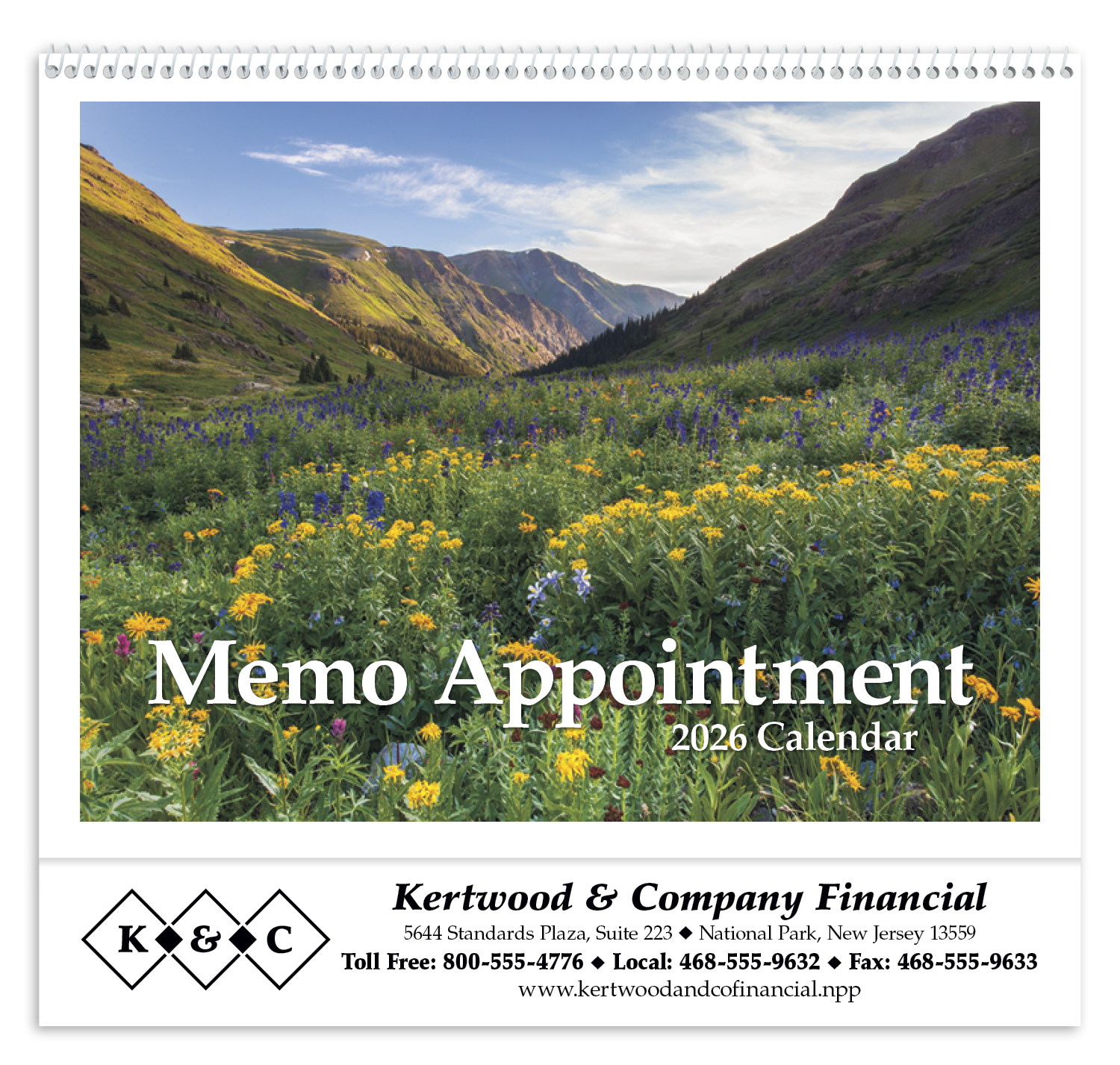 Triumph® Calendars Memo Appointment with Picture 52