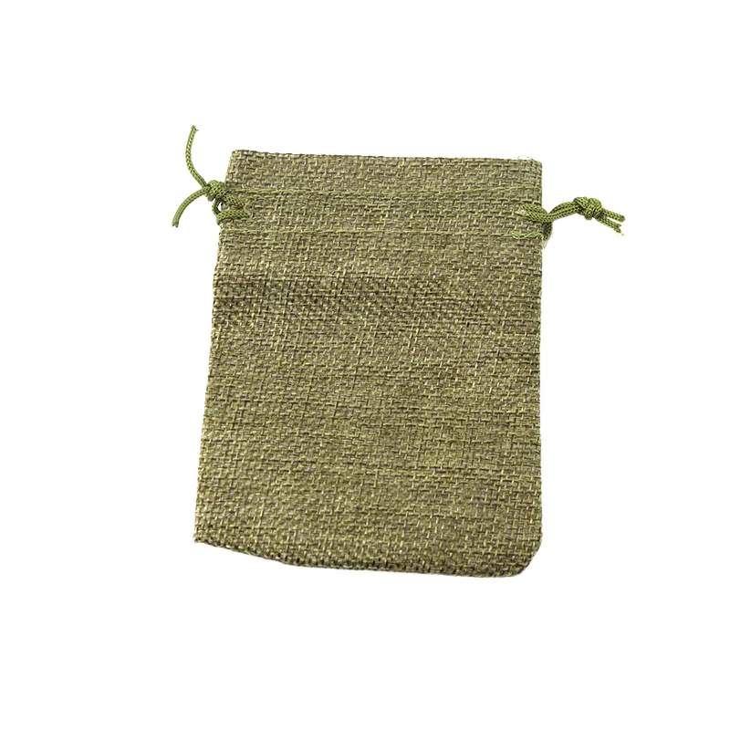 Nylon Linen Jewelry Pouch Promotional 3