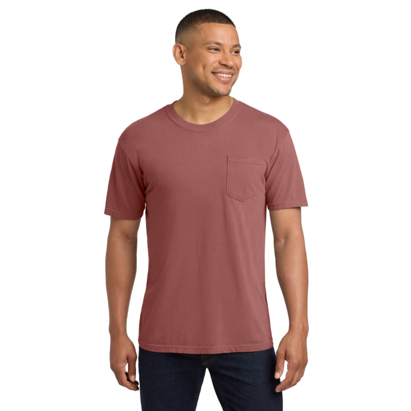 COMFORT COLORS Heavyweight Ring Spun Pocket Tee. 10