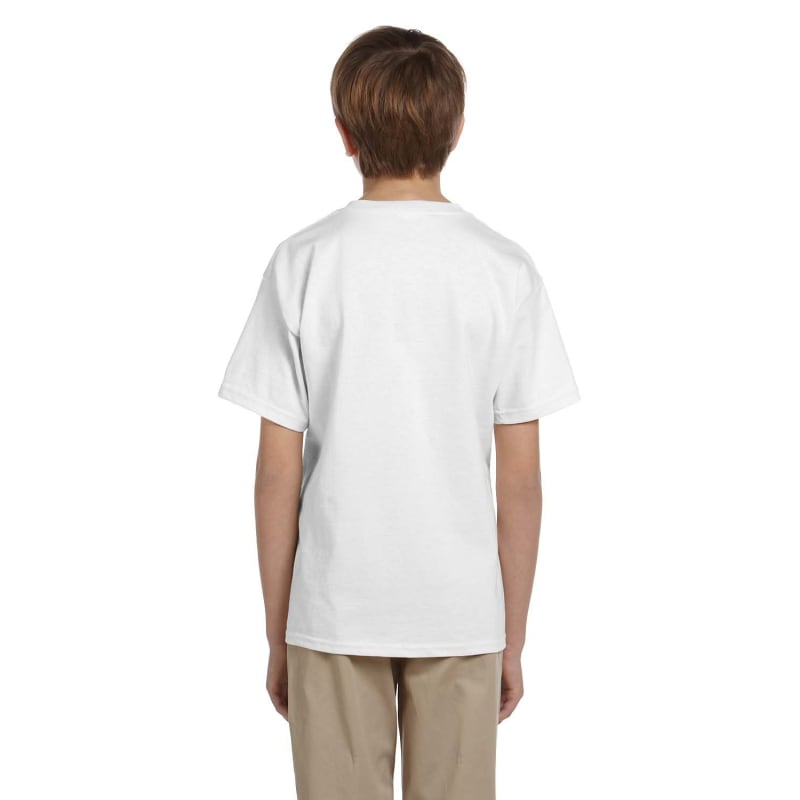 Hanes Youth 5.2 Oz., 50/50 ComfortBlend® EcoSmart® T-Shirt 2