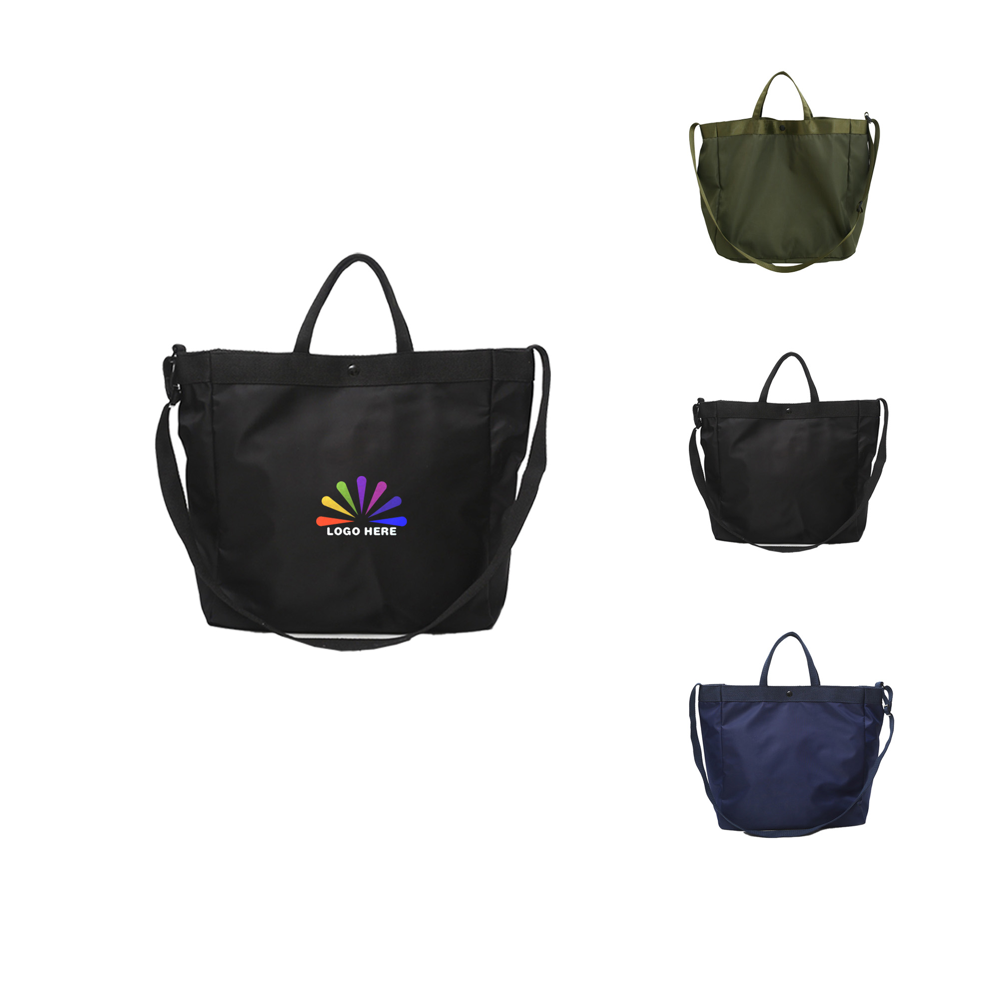 Travel Tote Bag with Shoulder Strap 2
