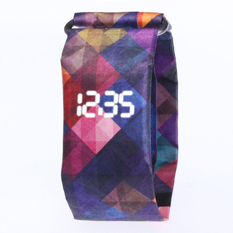 LED Waterproof Sports Paper Watch 4