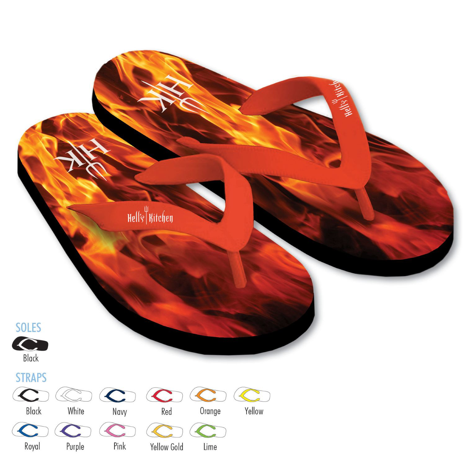 BrandGear Lanai Flip Flop Sandals