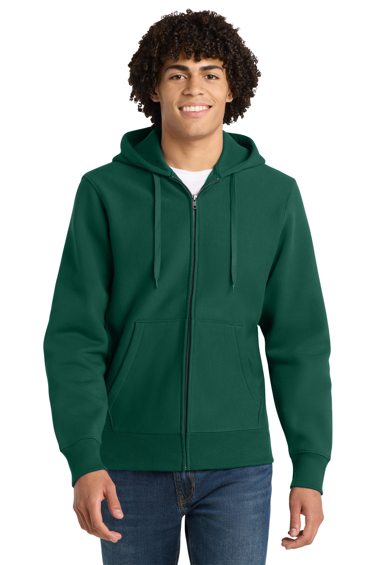 Sport-Tek Super Heavyweight Full-Zip Hooded Sweatshirt. F282, custom hoodie or sweatshirt with logo imprint 2