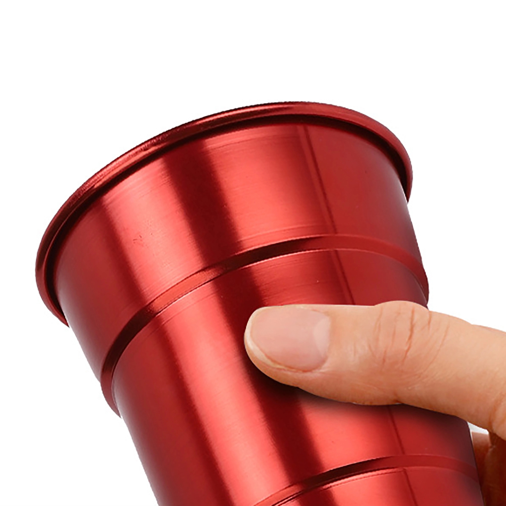 MOQ 100pcs 16oz Outdoor Camping Aluminum Cup 5