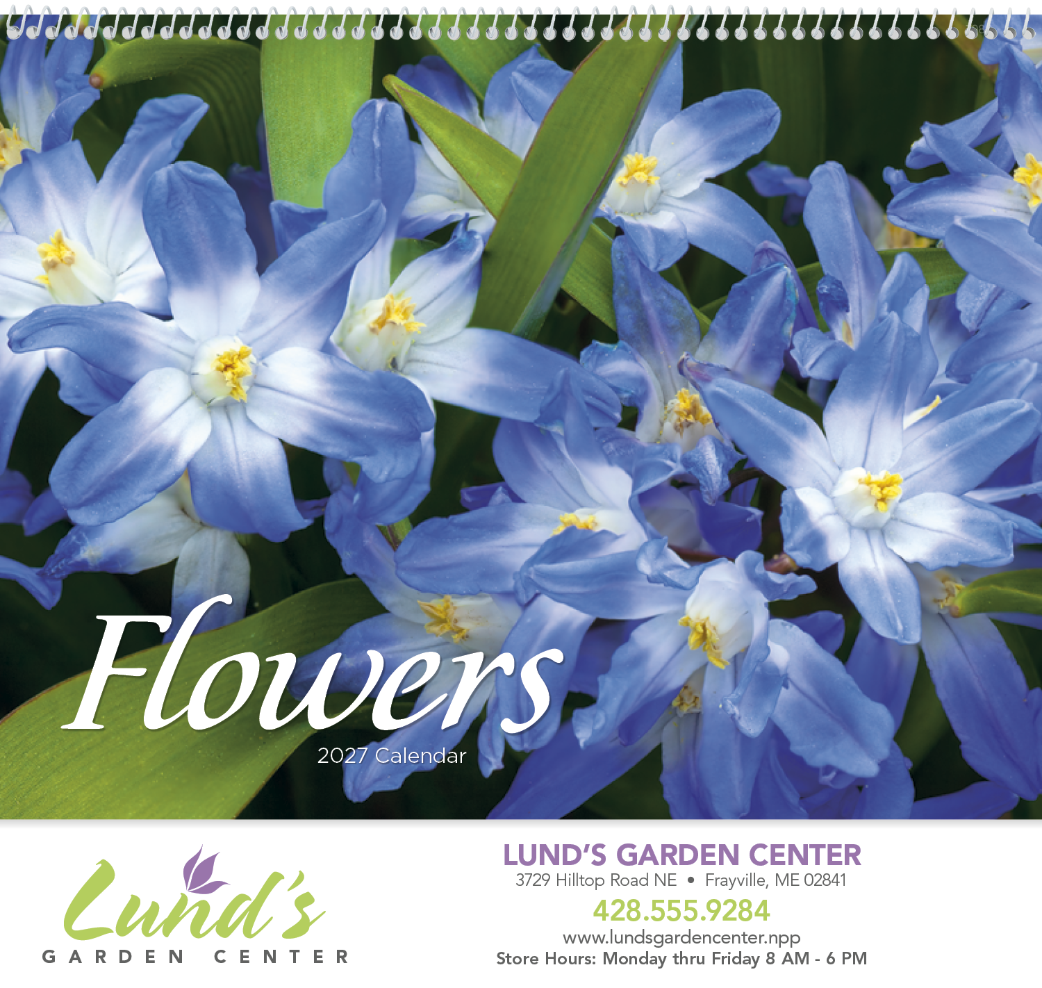 Good Value™ Flowers - Spiral Calendar 26