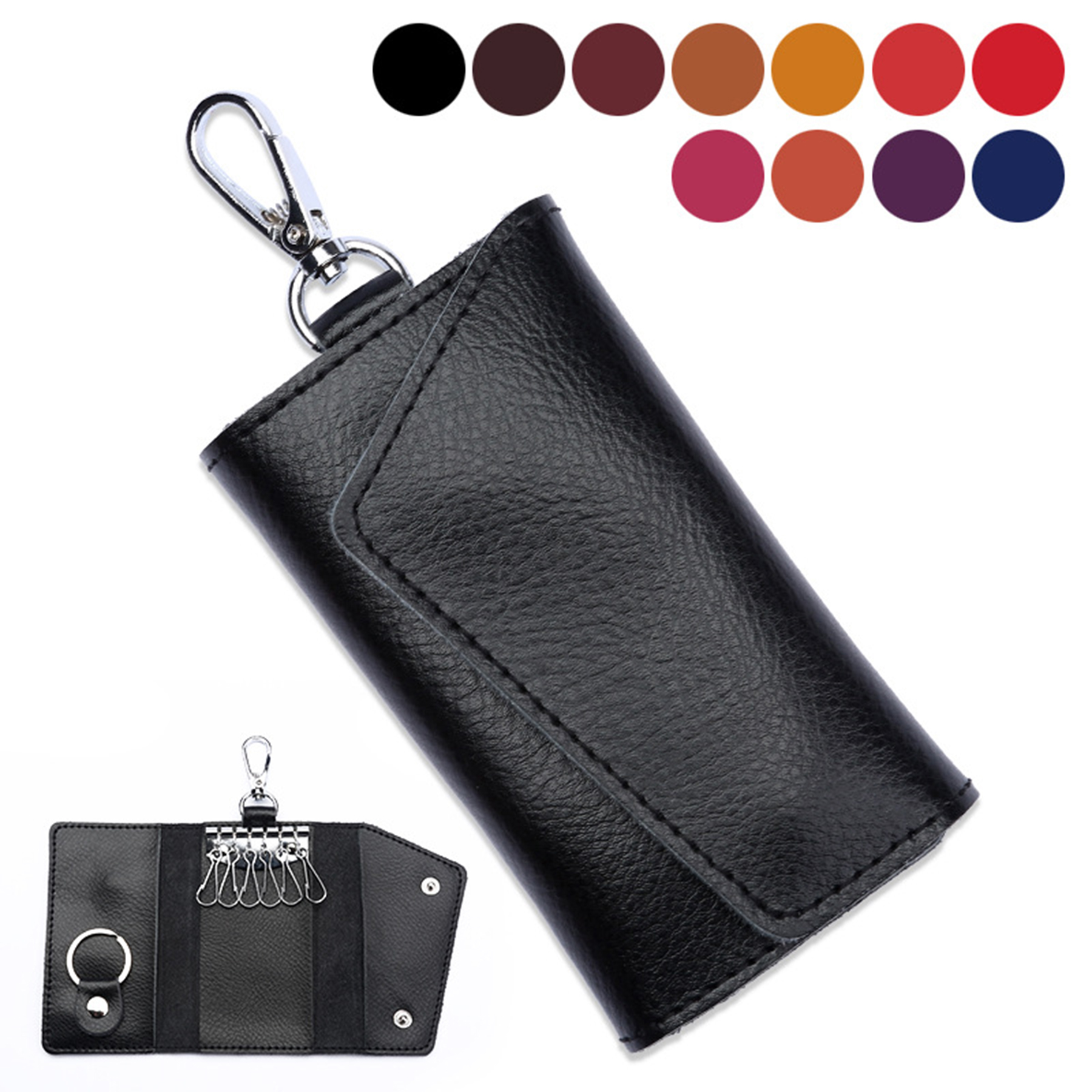 Fashion Leather Key Case Holder 1