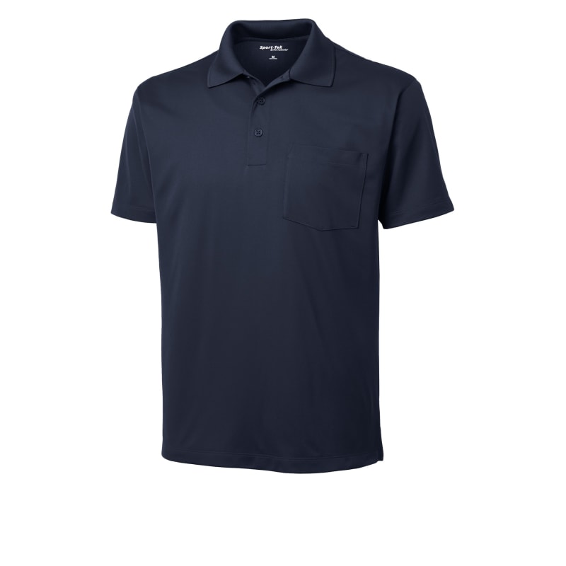 Sport-Tek Micropique Sport-Wick Pocket Polo. 34