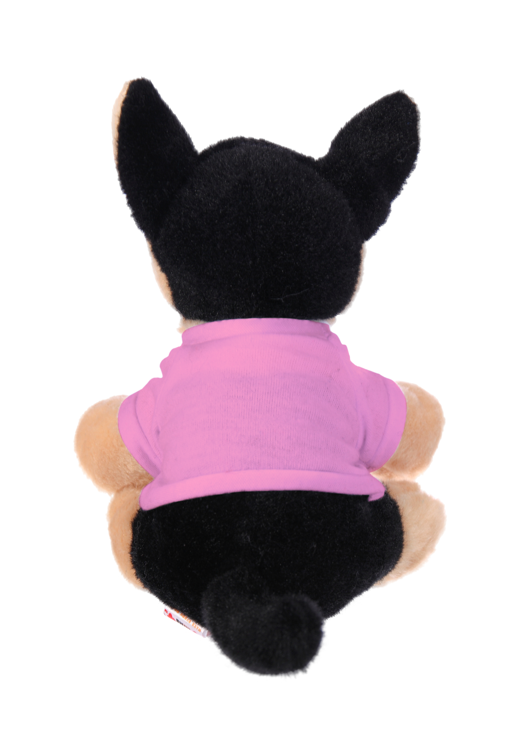 Soft Plush Sitting German Shepherd wearing a T-Shirt 39