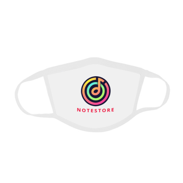 2-PLY Polyester Face Mask With Nose Wire