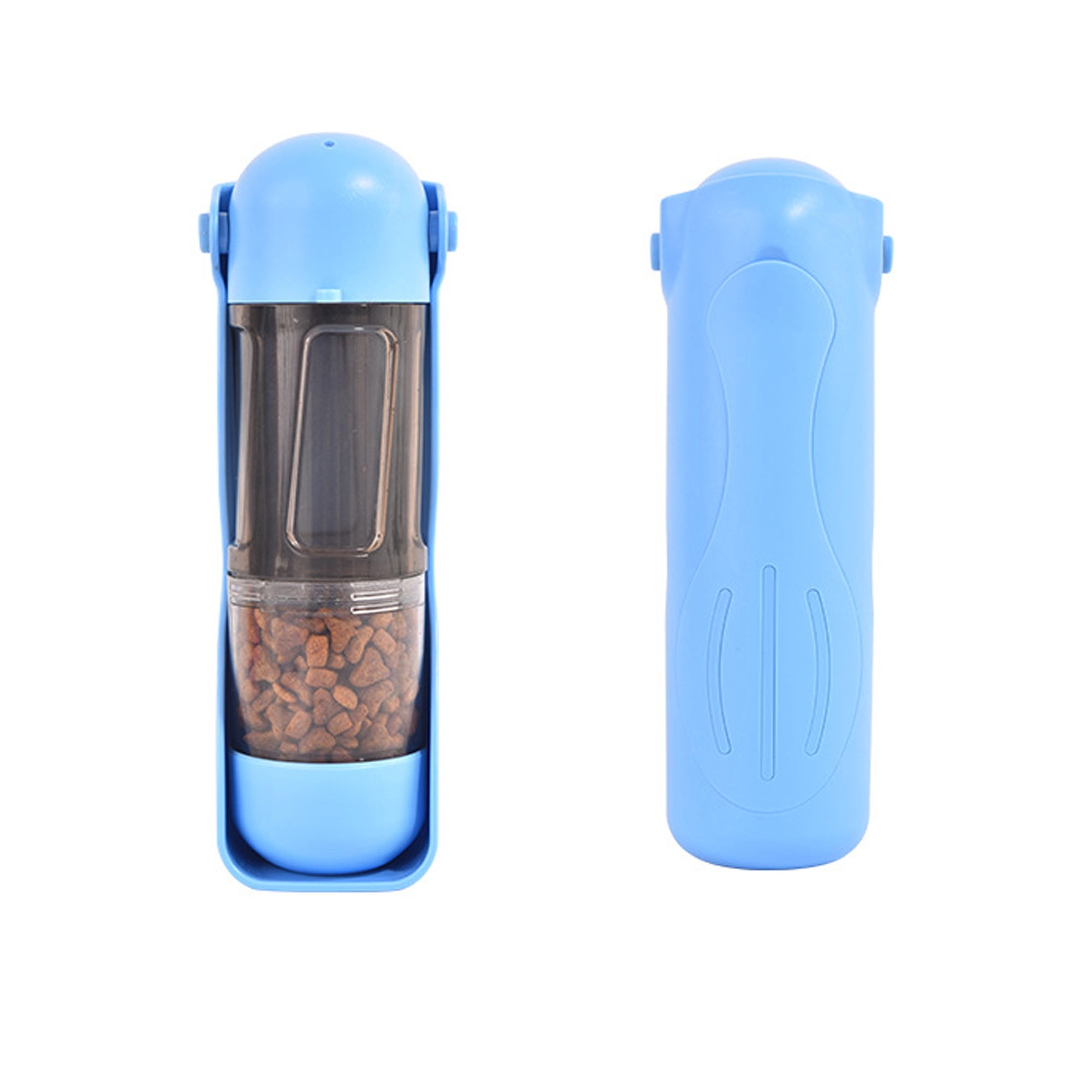 Portable Pet Water Bottle With Food Container 7