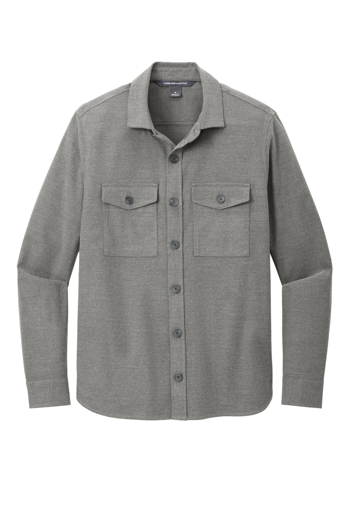 Mercer+Mettle Long Sleeve Twill Overshirt MM2020 14