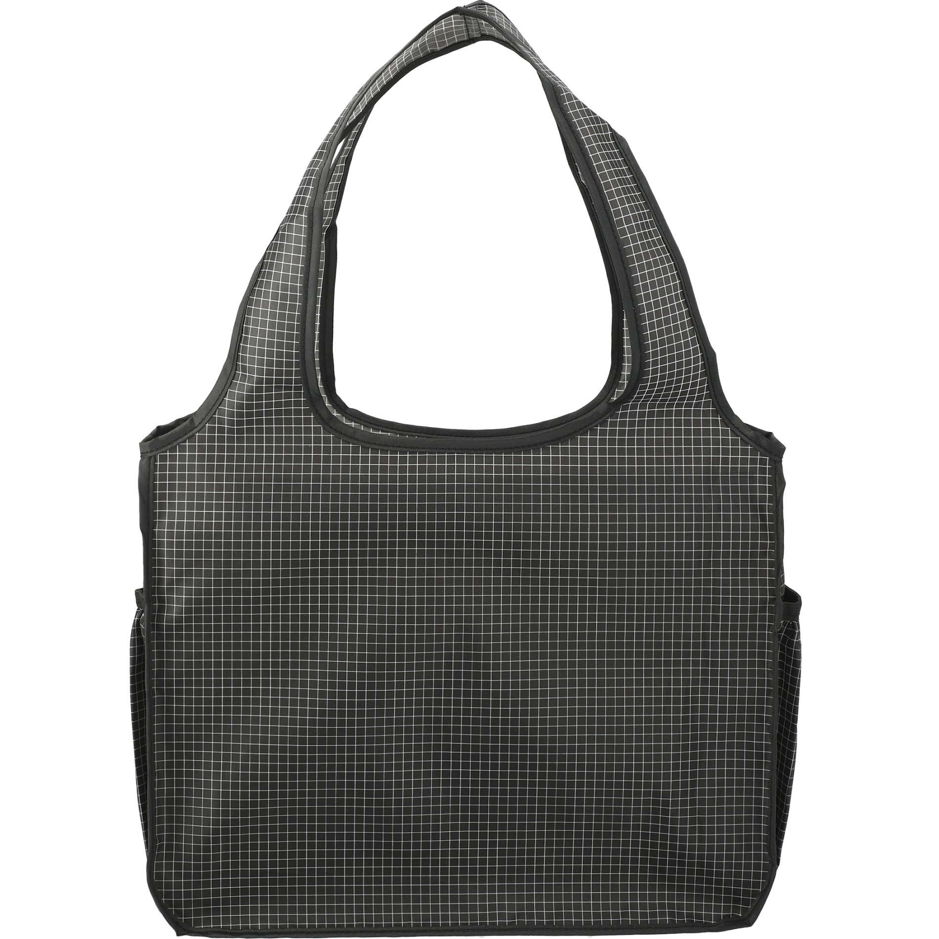 Grid Bungalow Tote, custom tote bag with logo imprint 4