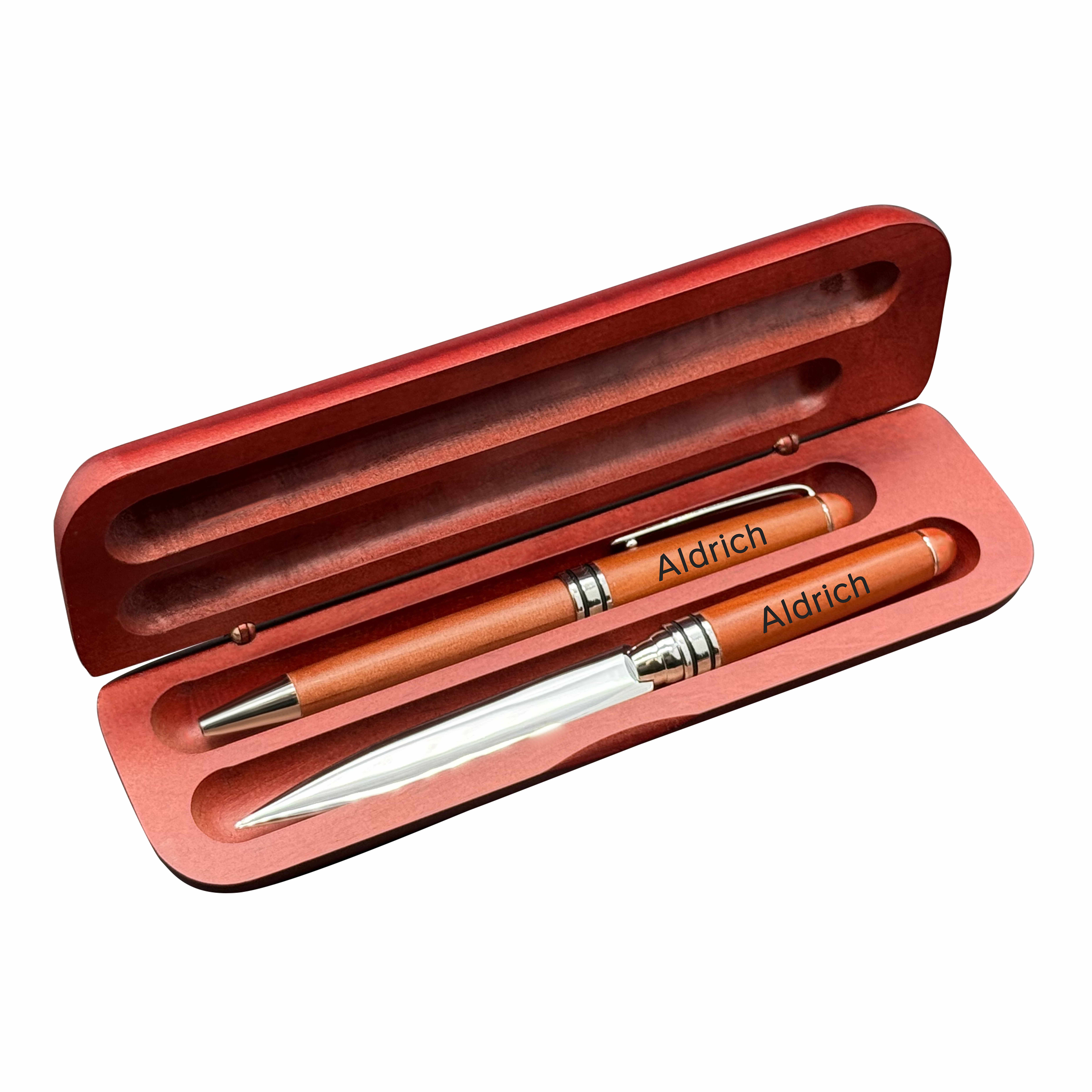 Premade Wooden Pen Set - Terrific Timber-1C Pen & Lead Pencil or Letter Opener 9