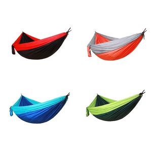 Portable Double Camping Hammock With Straps 3