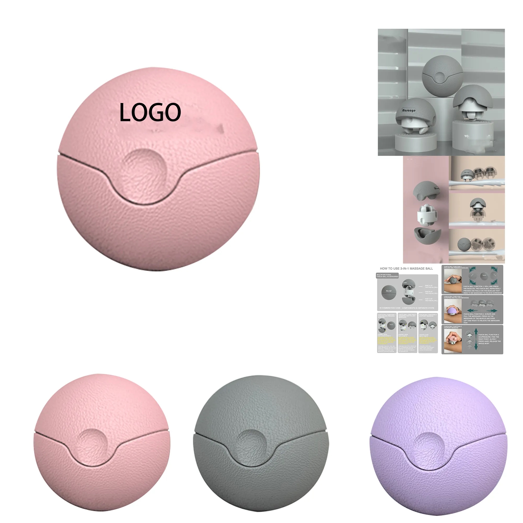 Multifunctional Fascia Ball Massager 6
