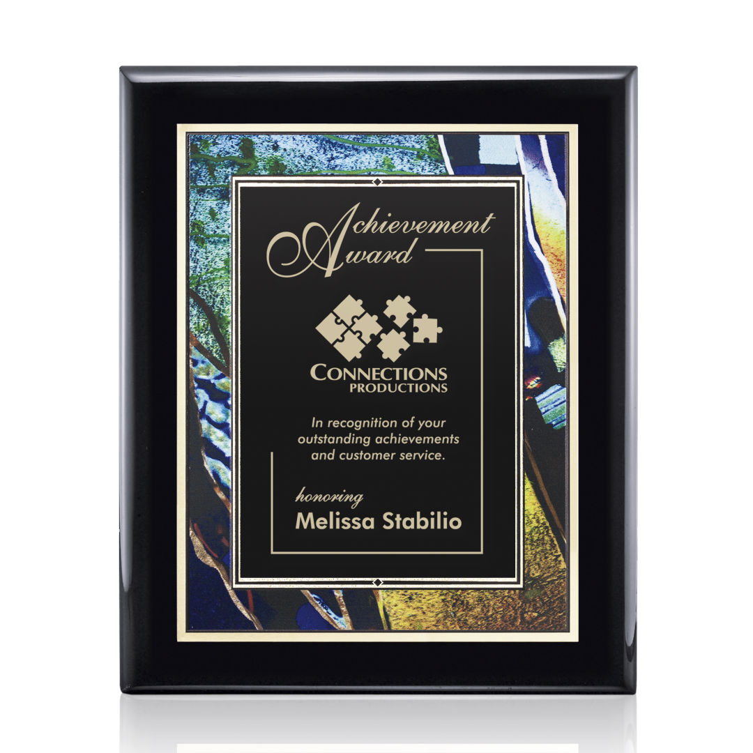 Oakleigh/Verdi Plaque - Black Finish 2