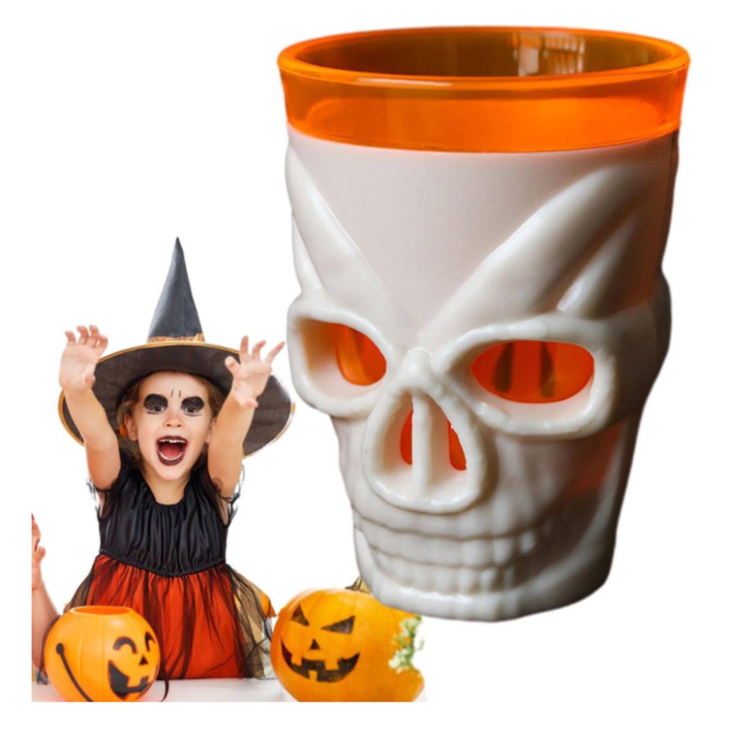 7 oz Skull Glass 7
