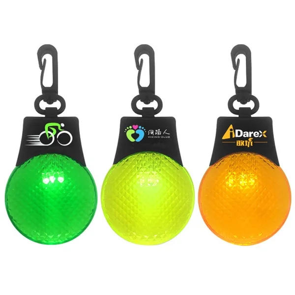 Safety Reflector Flashlight Keychain 5