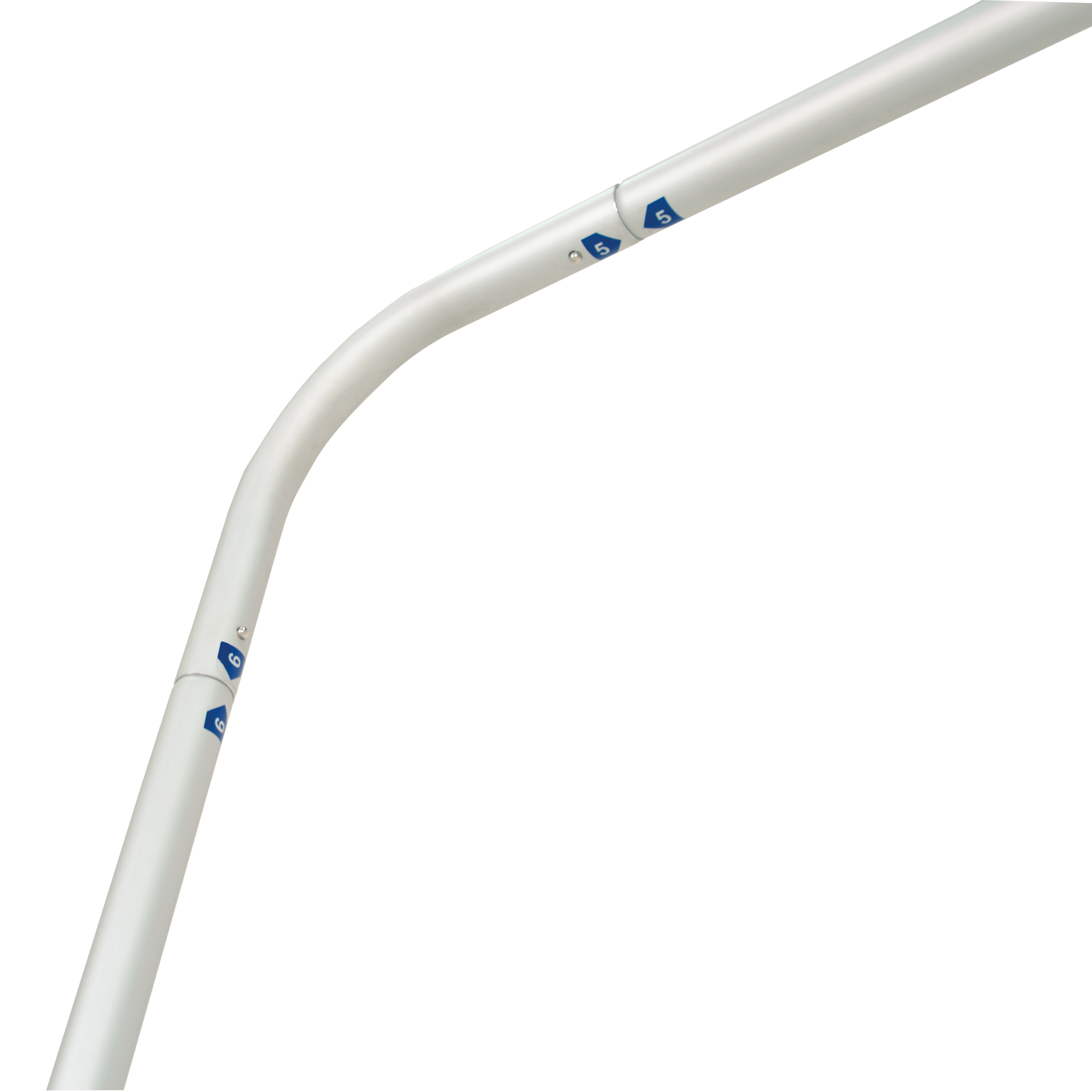 4'W x 90"H EuroFit™ Straight Wall Kit (Recycled Polyester Knit) 7