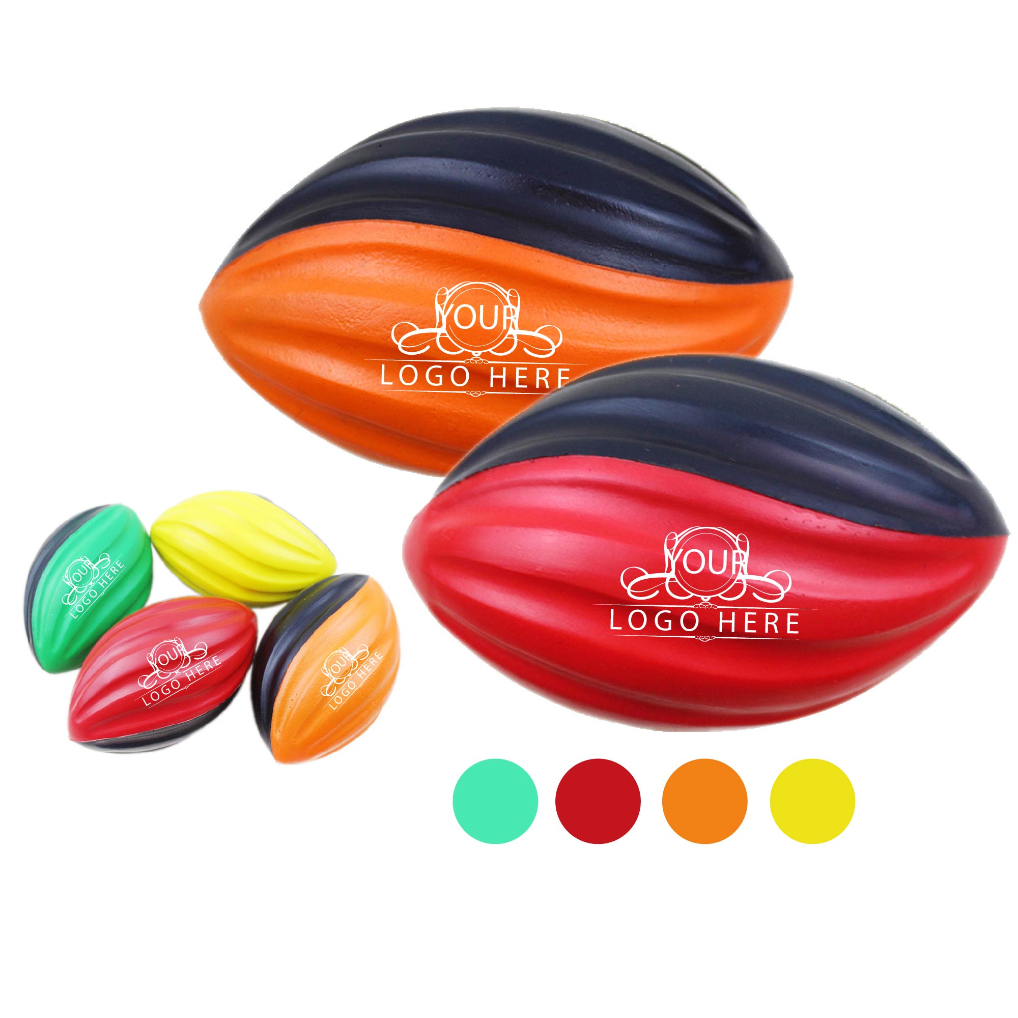 Mini Spiral Football Toys 2