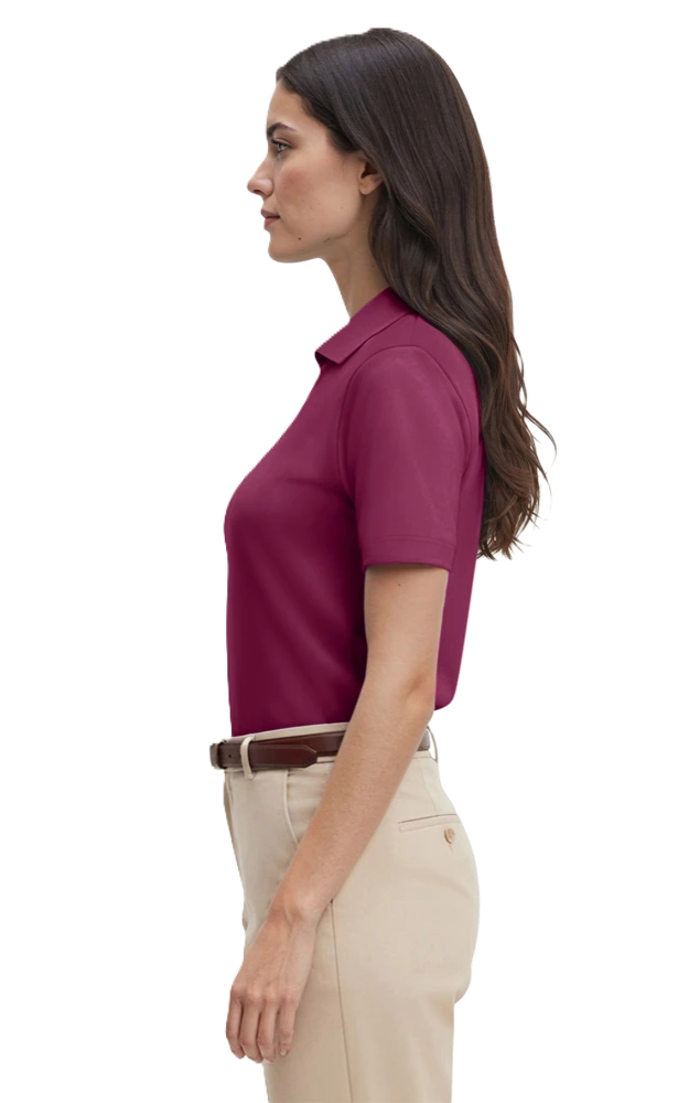 Ladies' Superblend V-Neck Polo 40