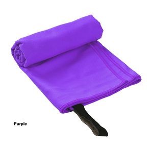 Towel With Silicone Storage Bag 7