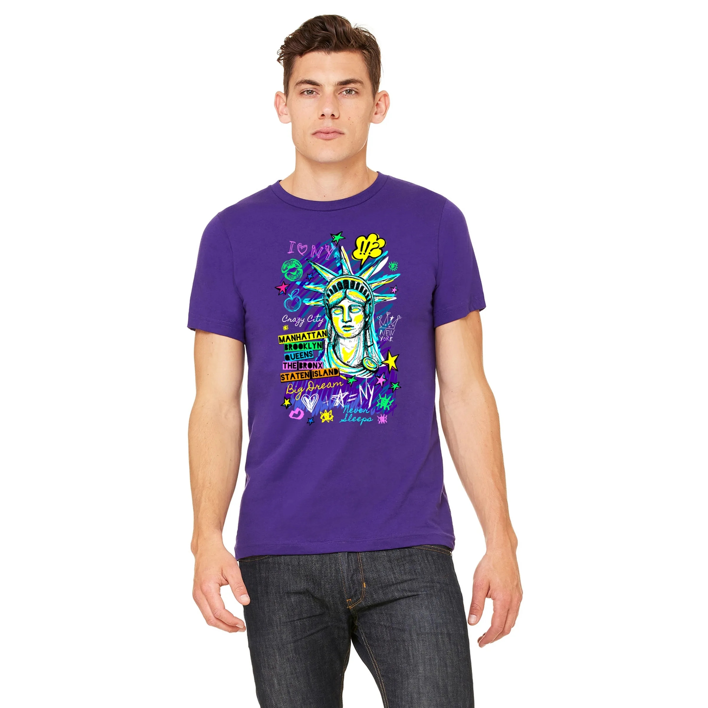 Bella + Canvas Unisex Jersey Short-Sleeve T-Shirt 64