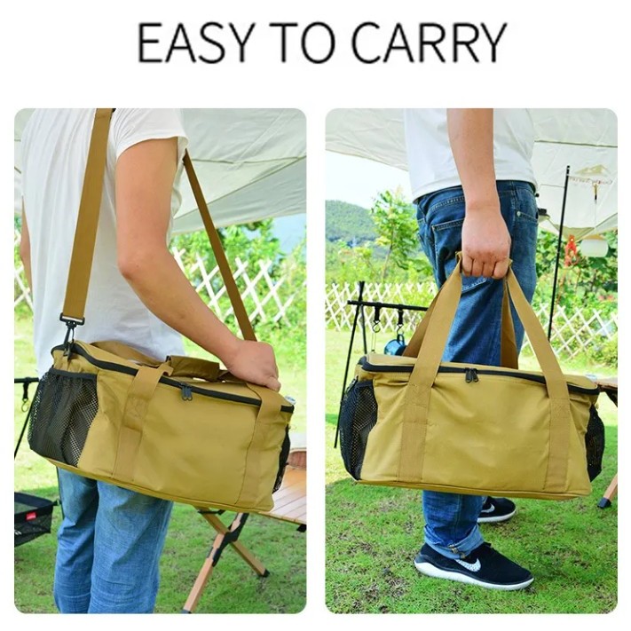 Outdoor Large Capacity Waterproof Oxford Portable Picnic Camping Storage Bag 3