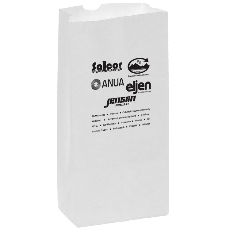 Grocery Bag - White Kraft 16# SOS 3
