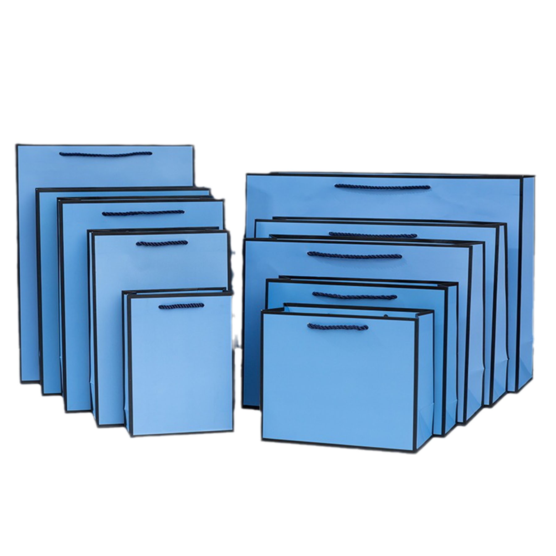 Customizable Thickened Kraft Paper Gift Tote Bag 7