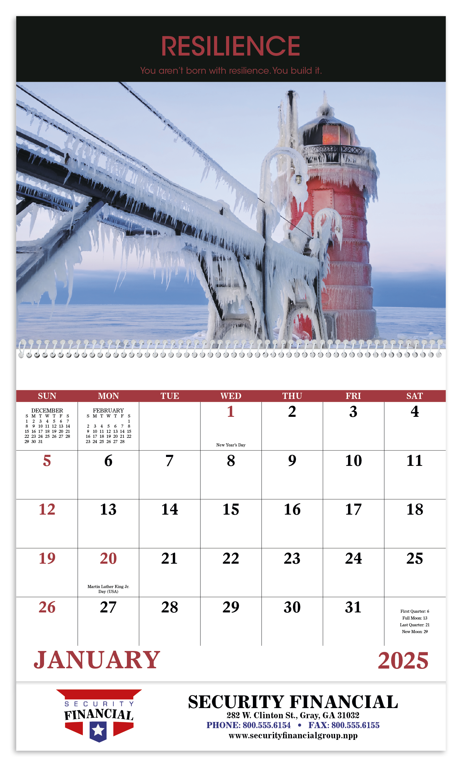 Good Value™ Motivations - Spiral Calendar 26