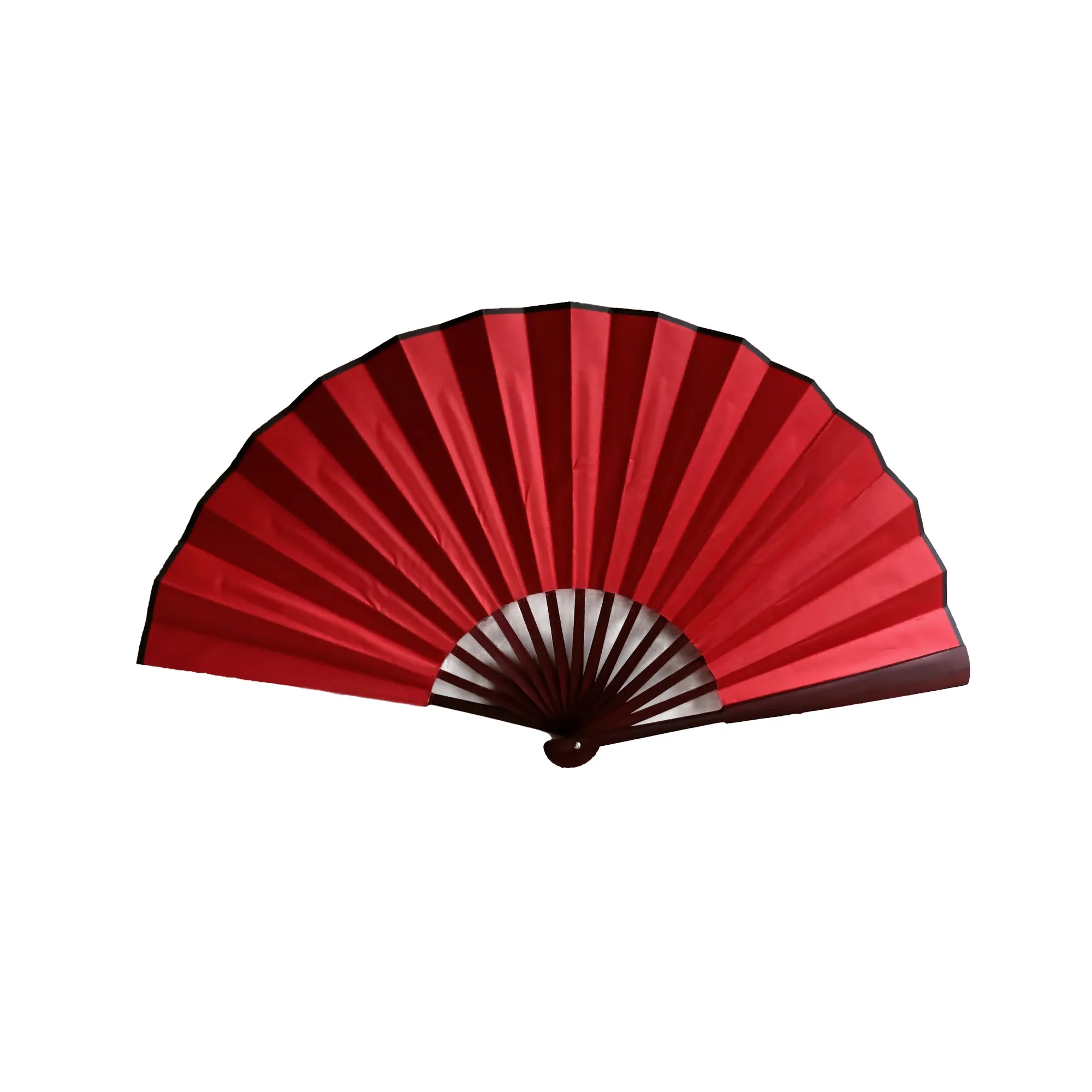 Bamboo 2-Sided Full Color Handheld Cloth Folding Fan MOQ 100 7