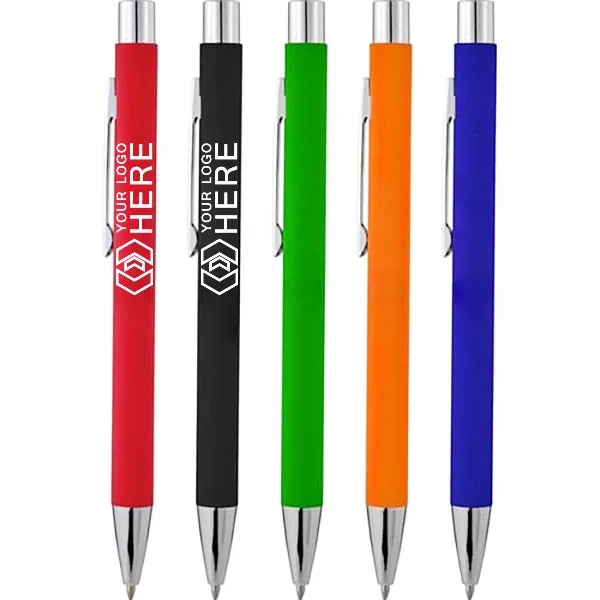 Engraved Maven Soft Touch Pen 1