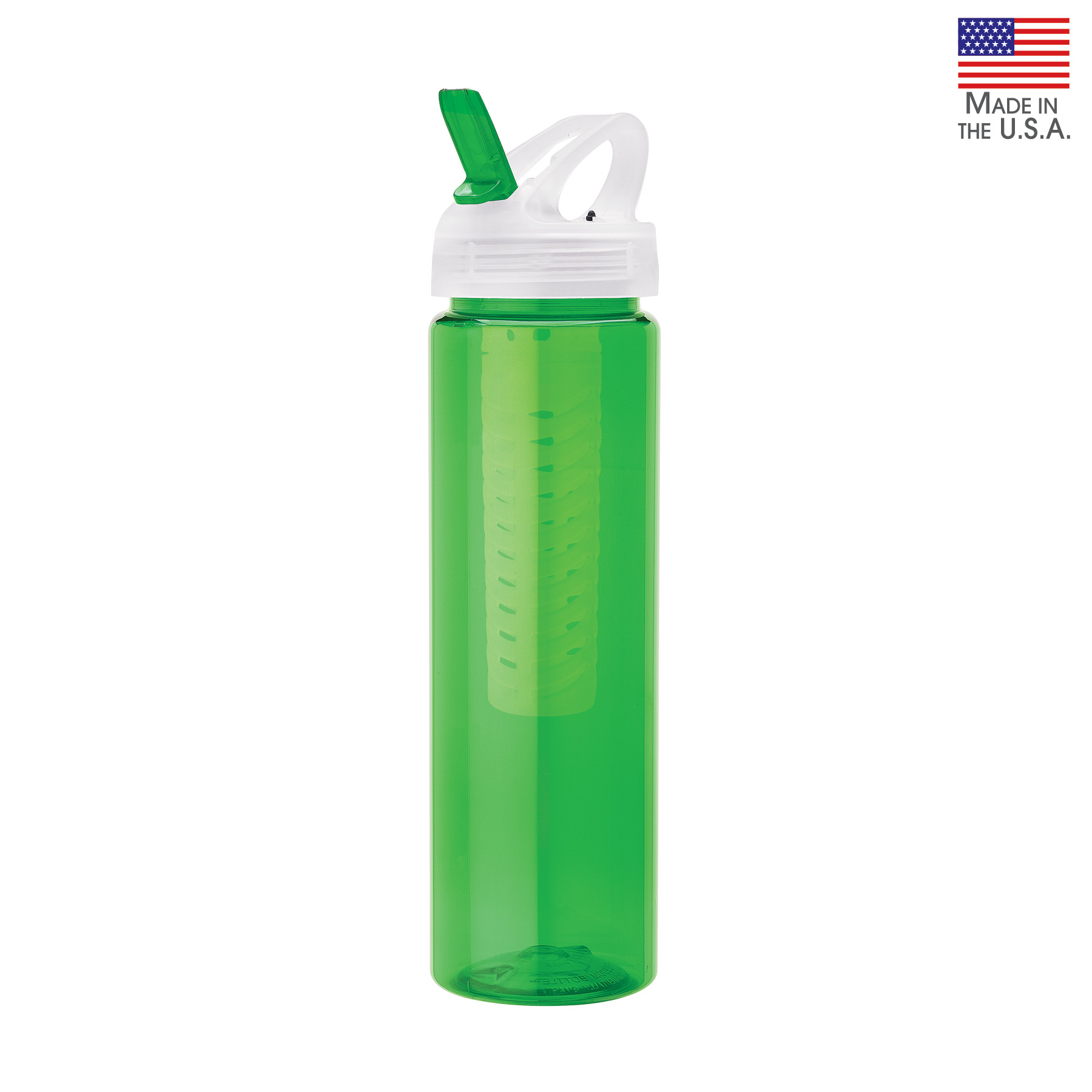 Laguna 32 oz. PET Bottle with Flip Spout & Infuser 7