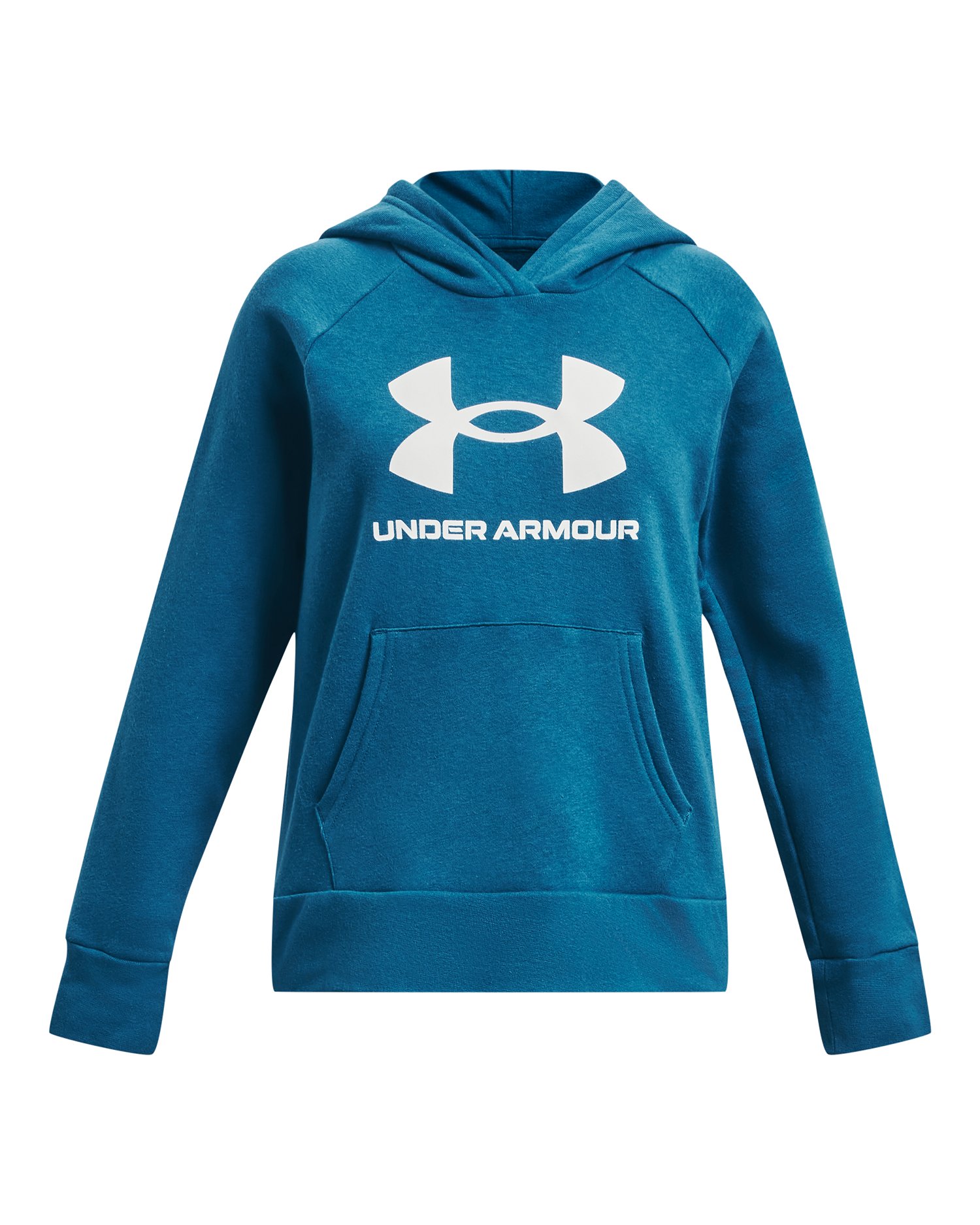 Girls' UA Rival Fleece Big Logo Hoodie  1