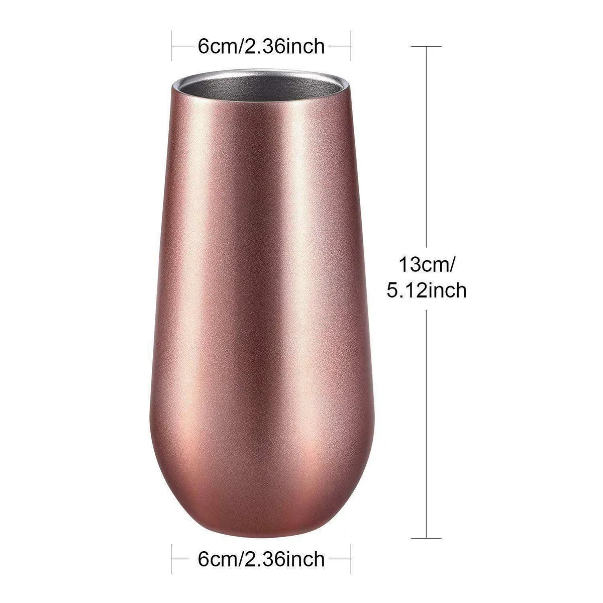 6 oz Insulated Champagne Tumblers 2