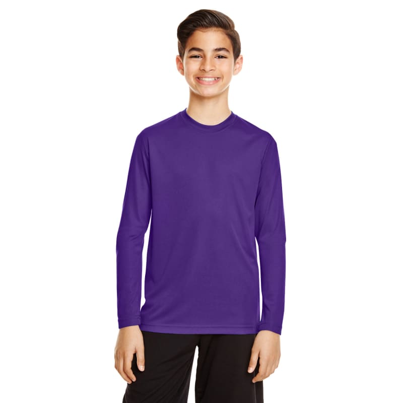 Team 365 Youth Zone Performance Long-Sleeve T-Shirt 13