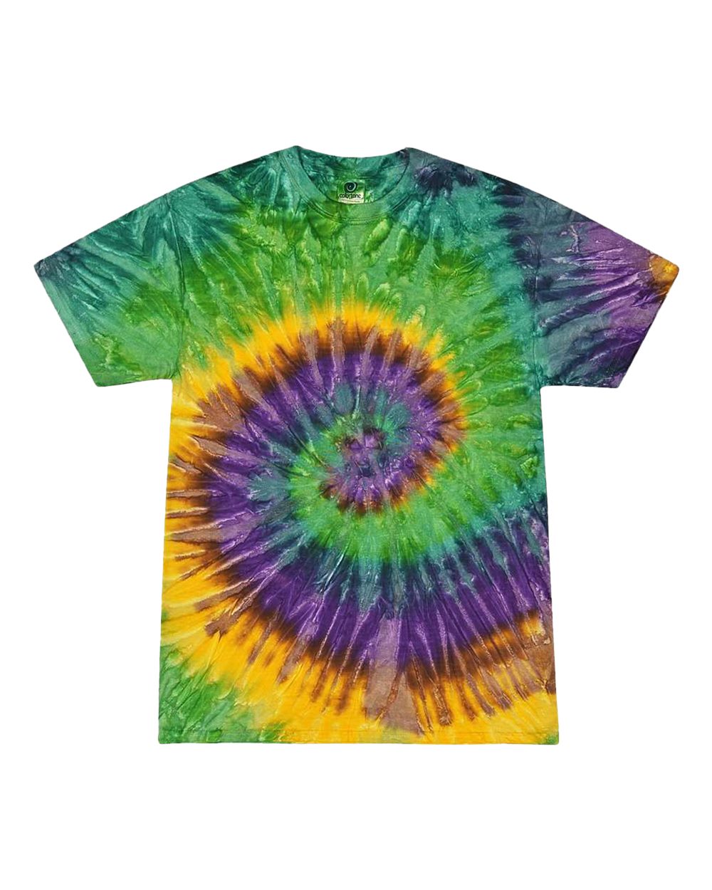 Youth Multi-Color Tie-Dyed T-Shirt - 1000Y 173