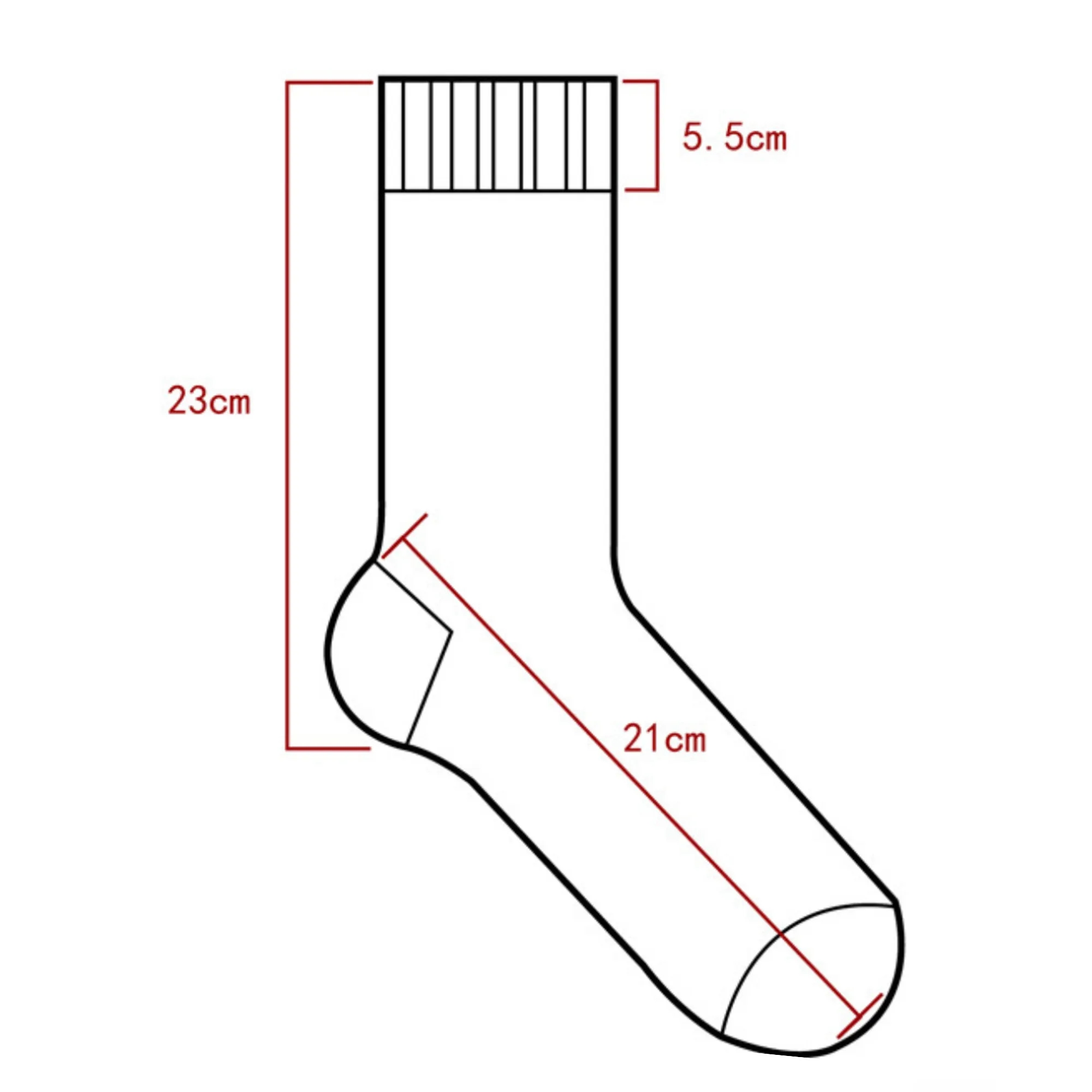 Full Color Cotton Socks 3