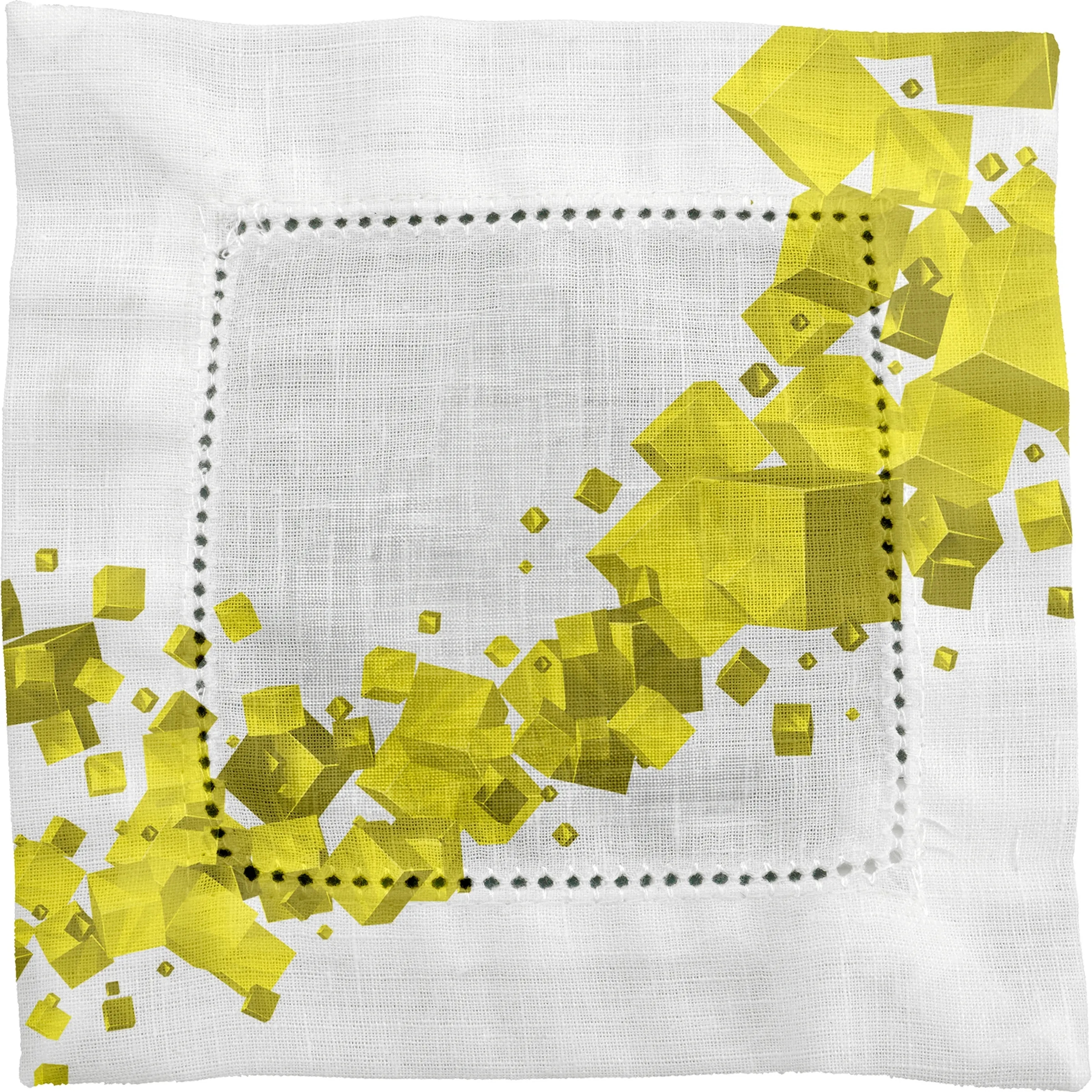 Floating Cubes Fabric Napkin 3