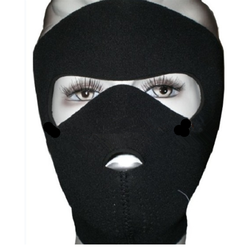 Neoprene Unisex Adult Full Face Mask 1