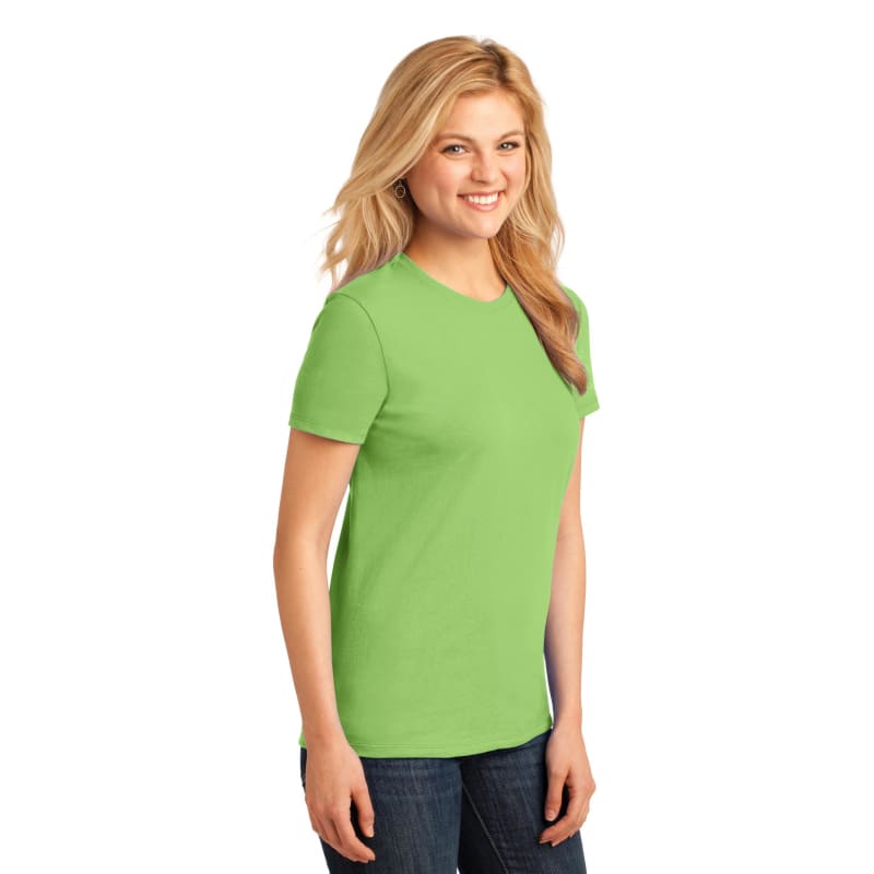 Port & Company Women's Core Cotton Tee. 243