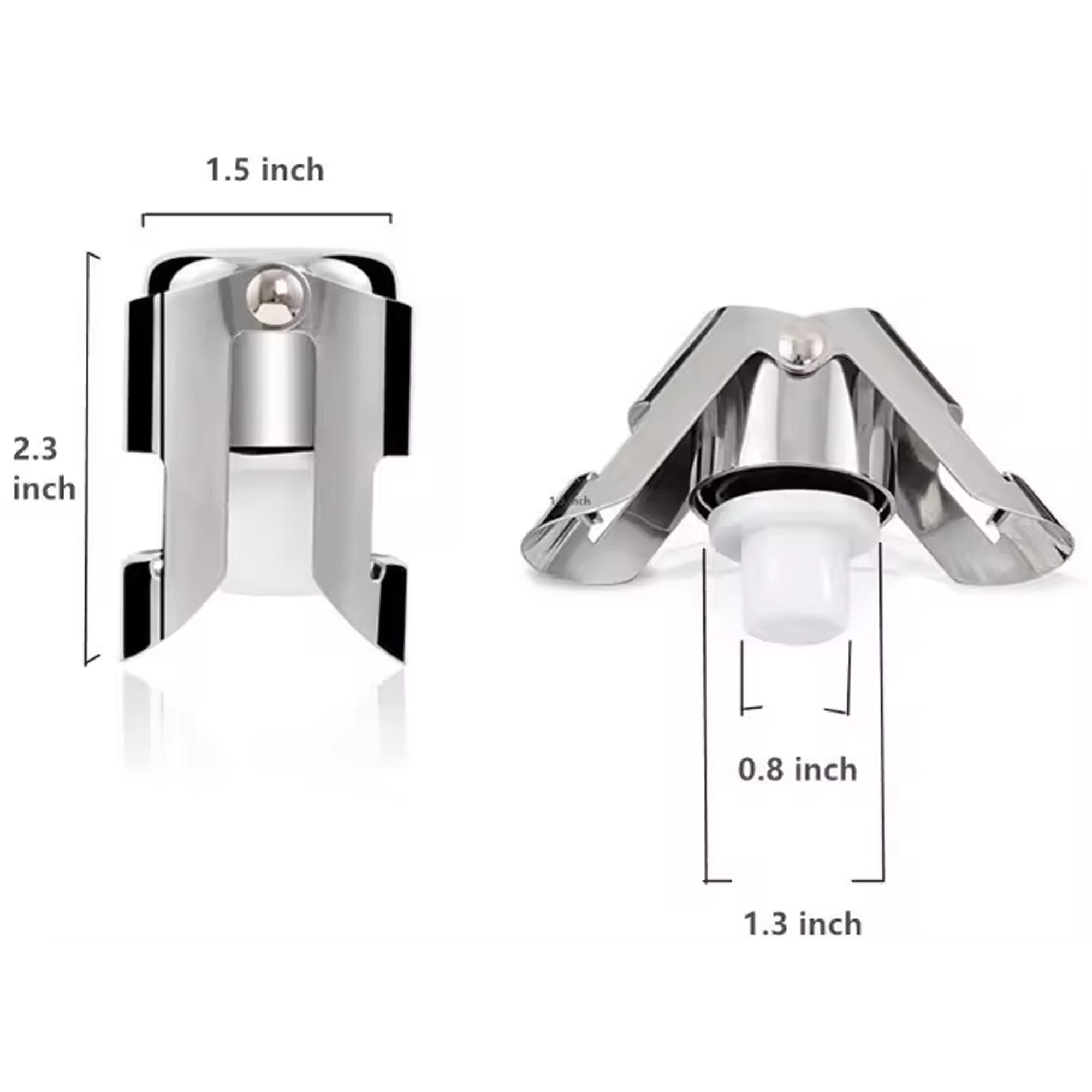 Reusable Champagne Bottle Stopper 2