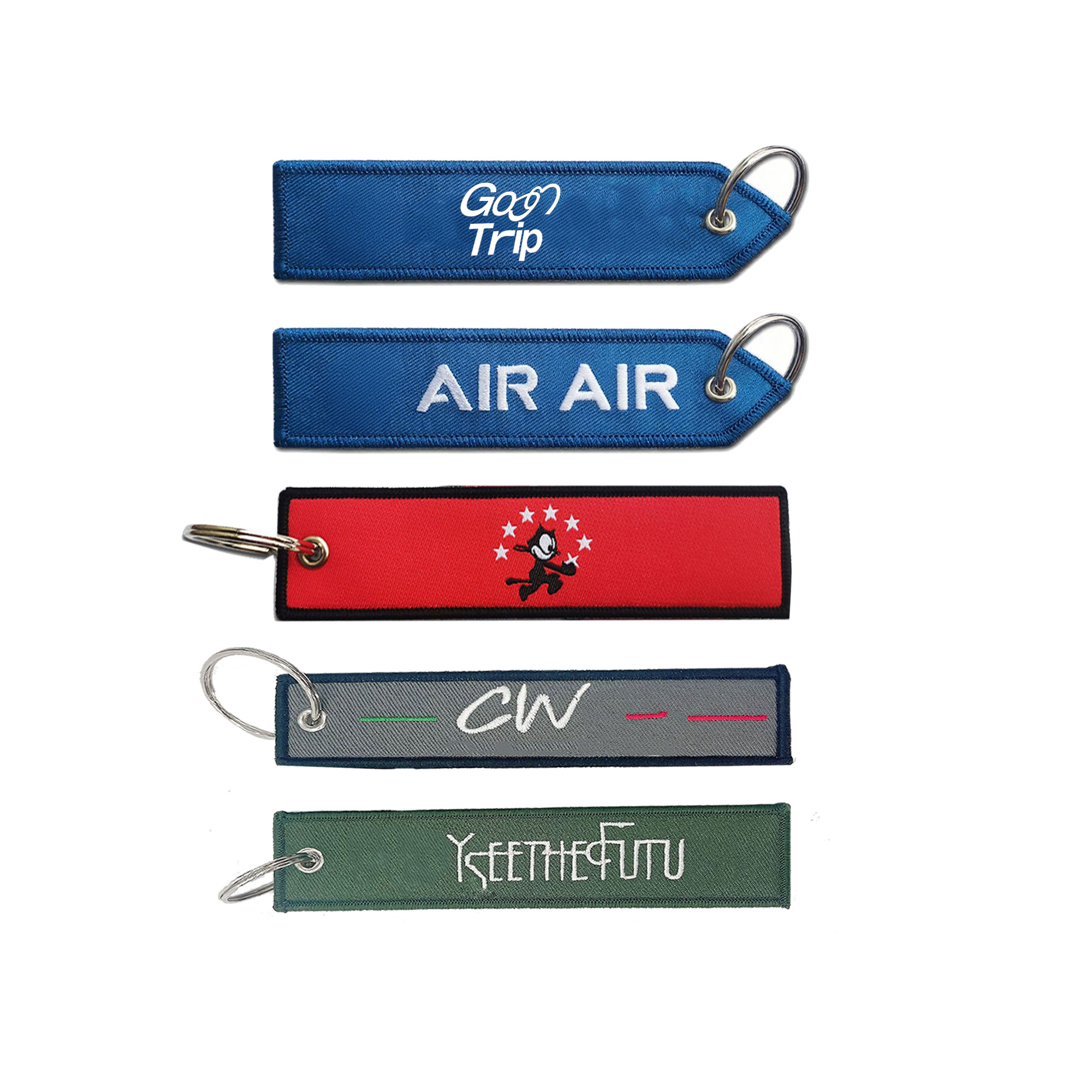 Embroidered Key Fob 2