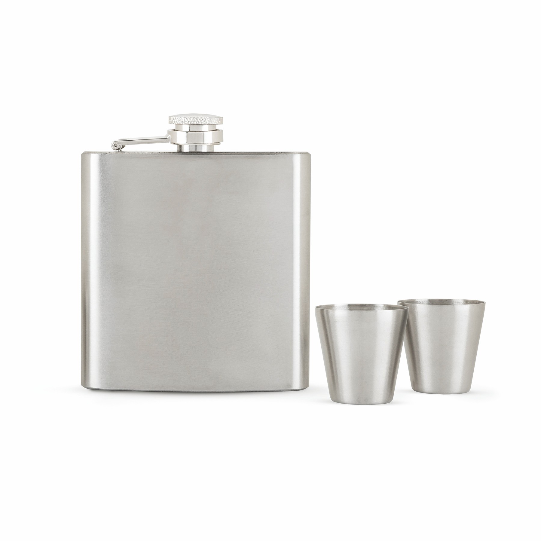 True® Fiasco Flask And Shot Glass Gift Set 6