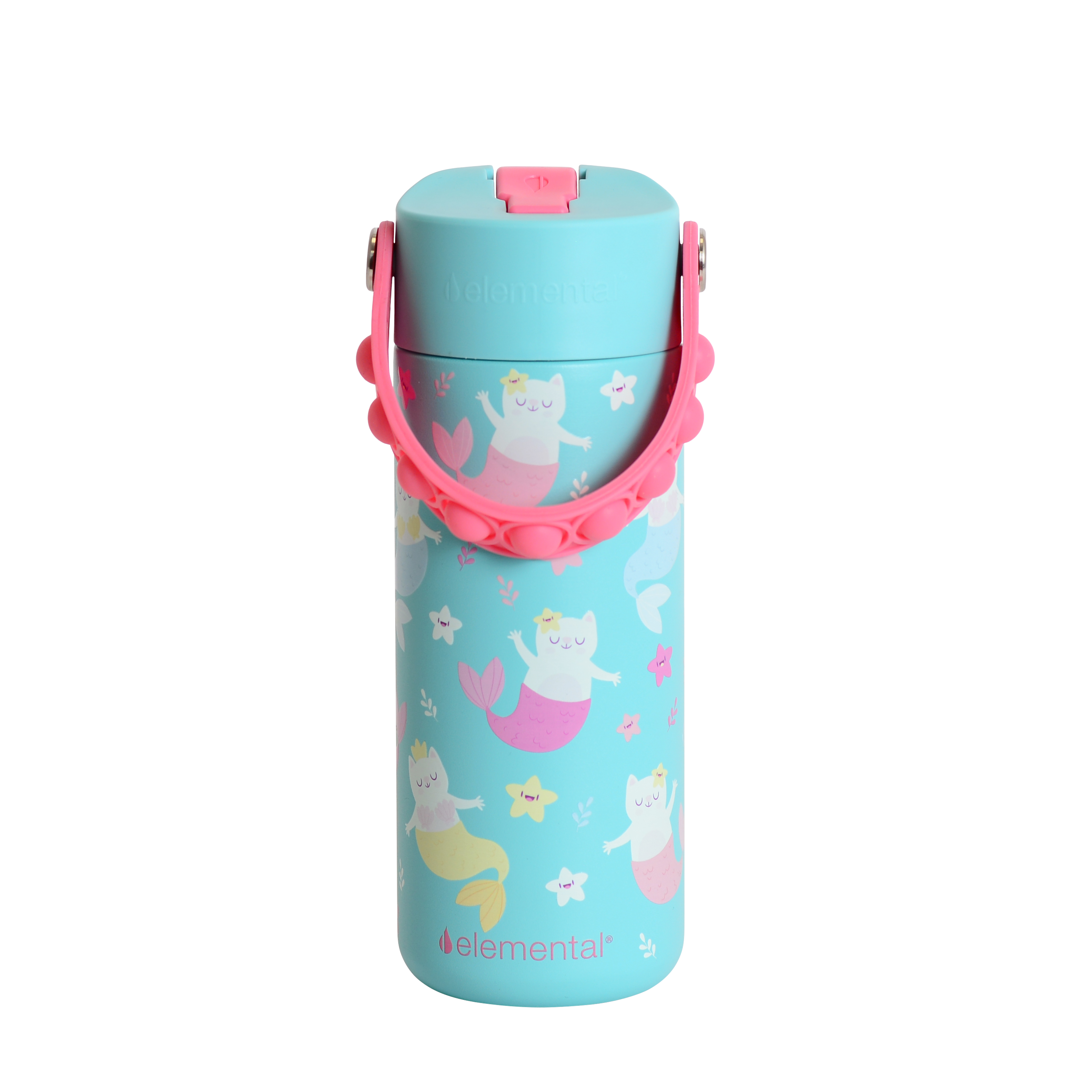 Elemental® Core Series 18oz Pop Fidget Stainless Steel Water Bottle - Vacuum Insulated - BPA-Free 9